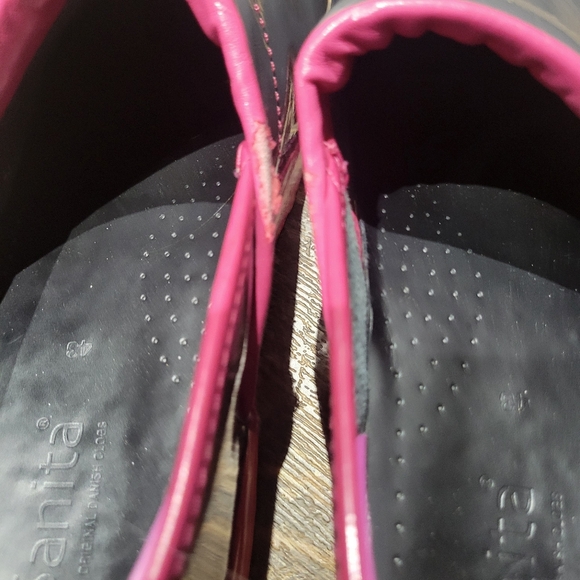 Sanita Grey Pink patent leather - Picture 3 of 11